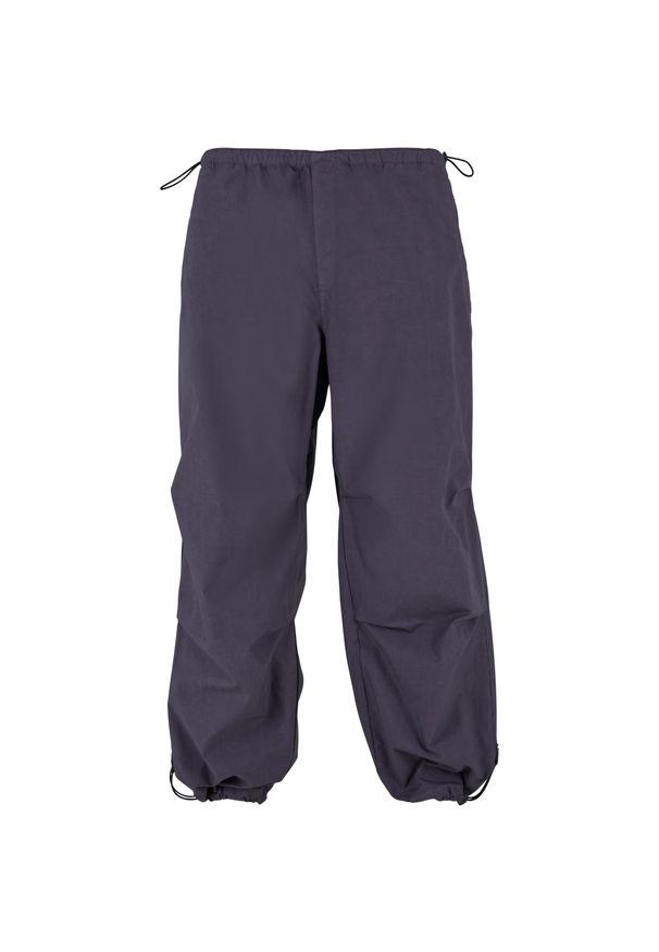 Spodnie Urban Classics Popline Parachute. Kolor: szary. Materiał: bawełna