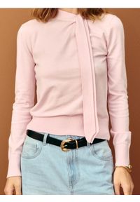 Sinsay - Sweter basic - różowy. Kolor: różowy