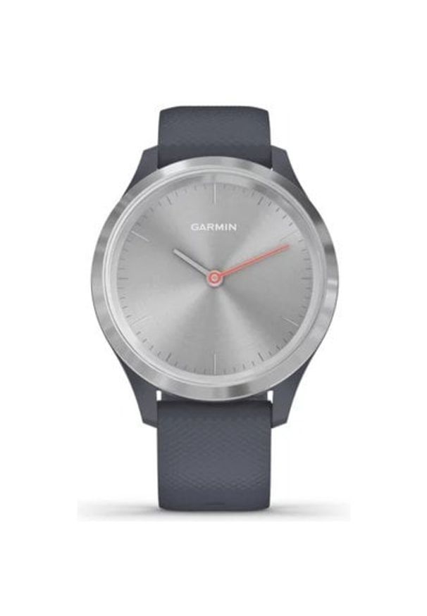 Zegarek sportowy GARMIN Vivomove 3S Srebrno-niebieski. Rodzaj zegarka: smartwatch. Kolor: srebrny, wielokolorowy, niebieski. Styl: sportowy