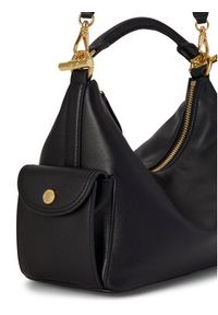 Lauren Ralph Lauren - LAUREN RALPH LAUREN Torebka 431P06064002 Czarny. Kolor: czarny. Materiał: skórzane #5