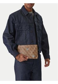 Guess Saszetka PMMICT P5438 Brązowy. Kolor: brązowy. Materiał: skóra #4