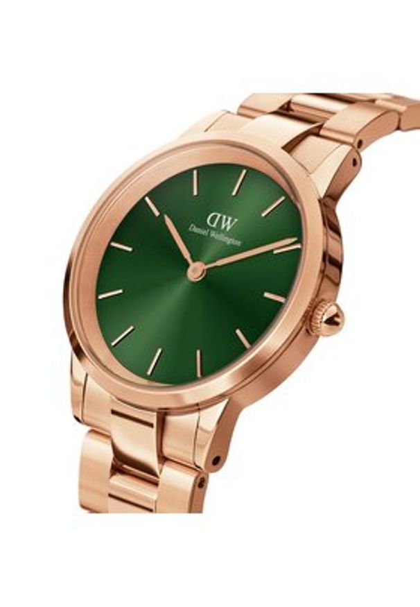 Daniel Wellington Zegarek iconic Emerald DW00100419 Złoty. Kolor: złoty