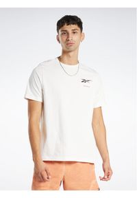 Reebok T-Shirt Reebok Basketball Court Top T-Shirt HN5804 Biały Relaxed Fit. Kolor: biały. Materiał: bawełna #1