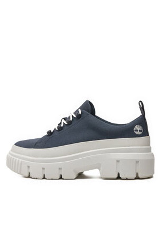 Timberland Sneakersy TB0A62FCEP41 Granatowy. Kolor: niebieski. Materiał: materiał