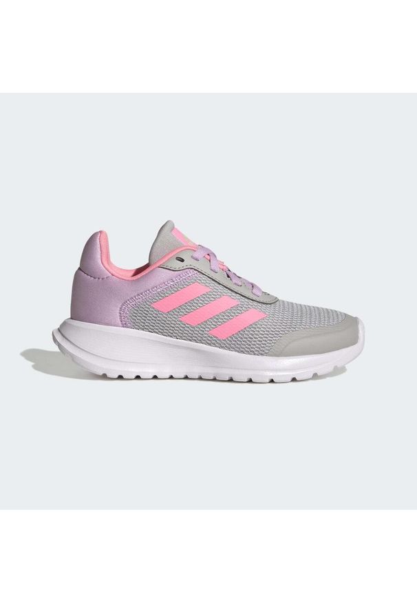 Adidas Junior Tenaur Run 2 buty dla dzieci - Rozmiar 39 1/3. Okazja: na co dzień. Kolor: wielokolorowy, różowy, fioletowy, szary. Sport: bieganie