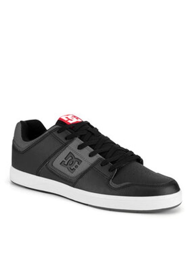DC Shoes Sneakersy CURE ADYS400073-BLG Czarny. Kolor: czarny. Materiał: skóra