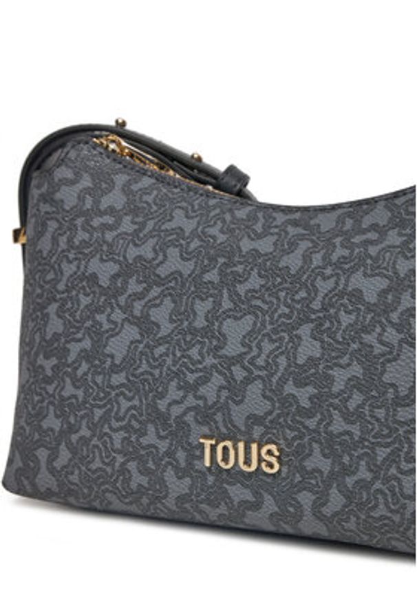 Tous - TOUS Torebka Kaos Mini Lines 2002183248 Szary. Kolor: szary. Materiał: skórzane