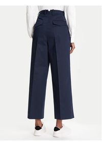 TOMMY HILFIGER - Tommy Hilfiger Spodnie materiałowe WW0WW45791 Granatowy Wide Leg. Kolor: niebieski. Materiał: lyocell #5