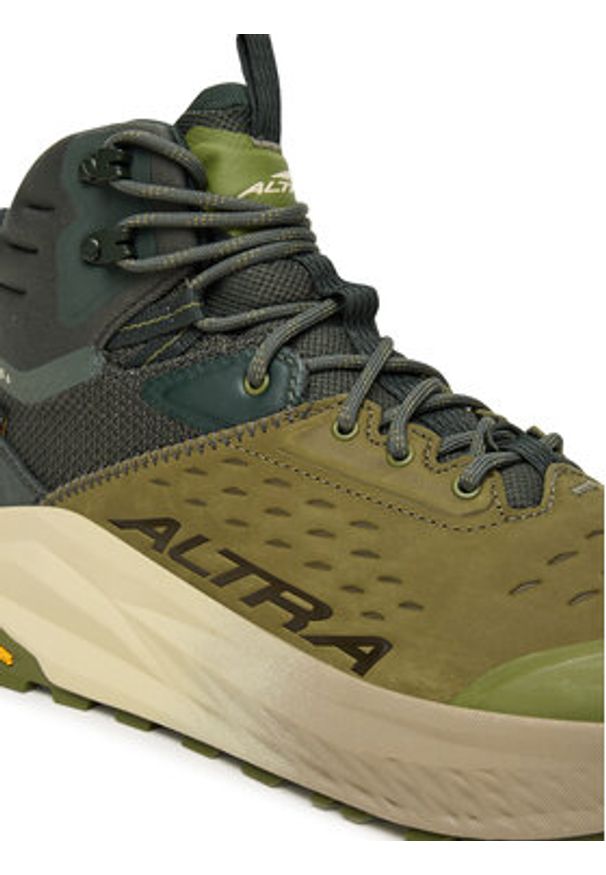 Altra Trekkingi Olympus 6 Hike Mid Gore-Tex AL0A85NP Zielony. Kolor: zielony. Materiał: materiał. Technologia: Gore-Tex. Sport: turystyka piesza
