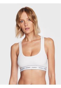 Guess Biustonosz top Carrie O97C01 KBBU1 Biały. Kolor: biały. Materiał: bawełna #1