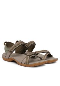 Teva Sandały Verra 1006263 Zielony. Kolor: zielony. Materiał: materiał #3
