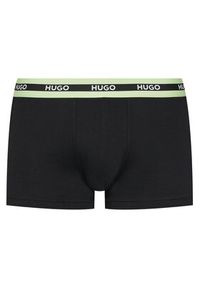 Hugo - HUGO Komplet 3 par bokserek 50492375 Czarny Regular Fit. Kolor: czarny. Materiał: bawełna #5