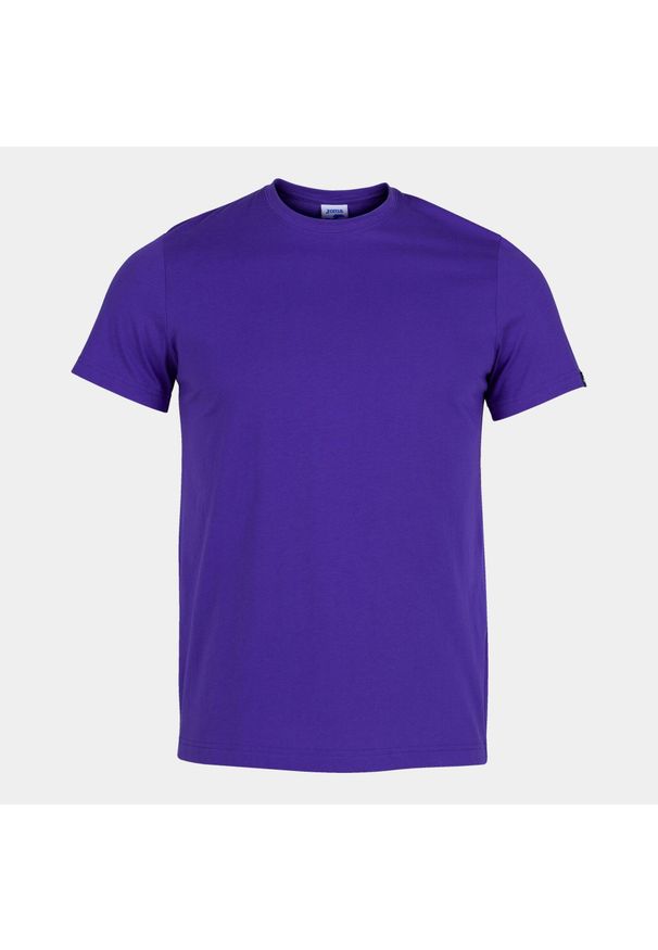 Joma Desert T -Shirt Purple L - Oddychający i lekki. Kolor: fioletowy. Materiał: bawełna