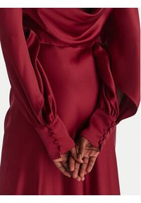 ACCESS FASHION Sukienka wieczorowa 54-3349-237 Czerwony Regular Fit. Kolor: czerwony. Materiał: syntetyk. Styl: wizytowy