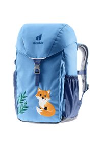 Plecak turystyczny dziecięcy Deuter Waldfuchs 14 - wave/nightblue. Kolor: niebieski