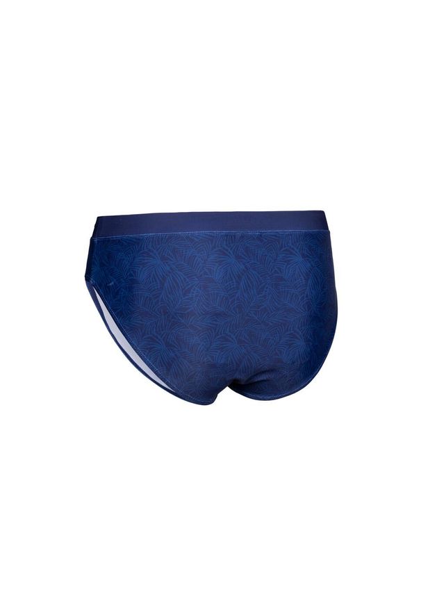 TRESPASS - Bikini Damskie Tina Palm Leaf Bikini Bottoms. Kolor: niebieski