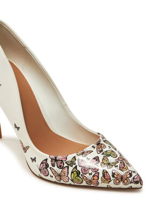 Aldo Szpilki Lala 13772782 Biały. Kolor: biały. Materiał: skóra. Obcas: na szpilce