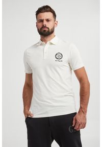 Karl Lagerfeld - Polo męskie z logo KARL LAGERFELD. Typ kołnierza: polo