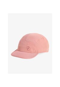 Fjällräven - Czapka z daszkiem damska Fjallraven Abisko Trekking Cap. Kolor: różowy. Styl: sportowy