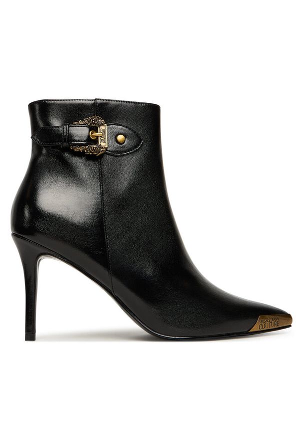 Botki Versace Jeans Couture. Kolor: czarny