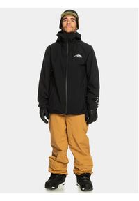 Quiksilver Kurtka outdoor High In Th Hood EQYTJ03436 Czarny Regular Fit. Kolor: czarny. Materiał: syntetyk. Sport: outdoor