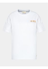 outhorn - Outhorn T-Shirt OTHAW23TTSHF0843 Biały Regular Fit. Kolor: biały. Materiał: bawełna #1