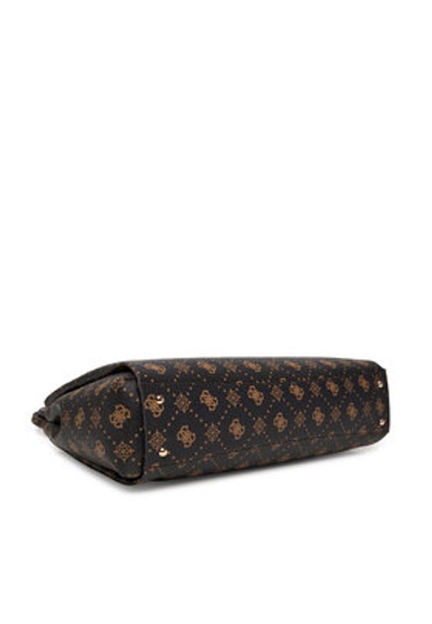 Guess Torebka Carrie Logo HWGP98 98220 Brązowy. Kolor: brązowy. Materiał: skórzane