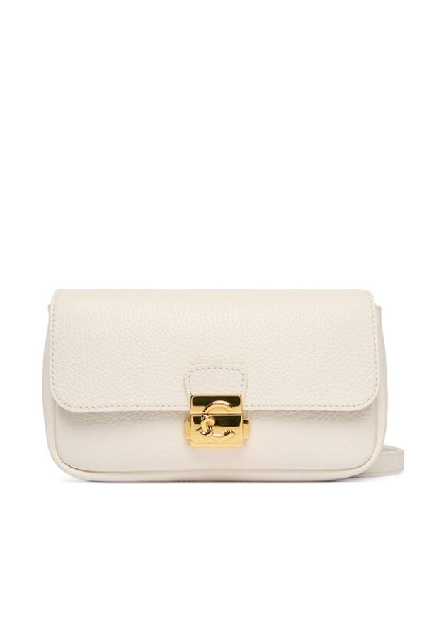 Coccinelle Torebka U4K Coccinelle C-Me Lock E5 U4K 52 01 01 Écru. Materiał: skórzane