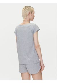 Emporio Armani Underwear Piżama EW000495 AF10881 O8002 Szary Regular Fit. Kolor: szary. Materiał: bawełna