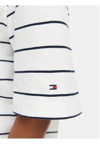 TOMMY HILFIGER - Tommy Hilfiger T-Shirt Classic WW0WW50948 Biały Relaxed Fit. Kolor: biały. Materiał: bawełna #5