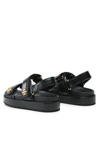 Tory Burch Sandały Kira Sport Sandal 144328 Czarny. Kolor: czarny. Materiał: skóra. Styl: sportowy #3