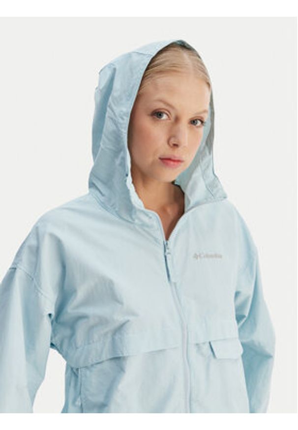 columbia - Columbia Wiatrówka Spire Valley™ 2116501 Błękitny Regular Fit. Kolor: niebieski. Materiał: syntetyk