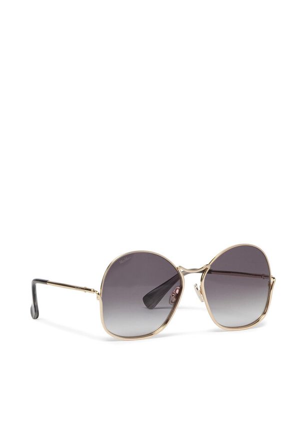 Okulary przeciwsłoneczne Max Mara. Kolor: złoty