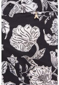 Patrizia Pepe spódnica bawełniana kolor czarny maxi rozkloszowana. Kolor: czarny. Materiał: bawełna #3