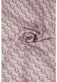 Guess chusta damska kolor różowy wzorzysta. Kolor: różowy. Materiał: tkanina #2