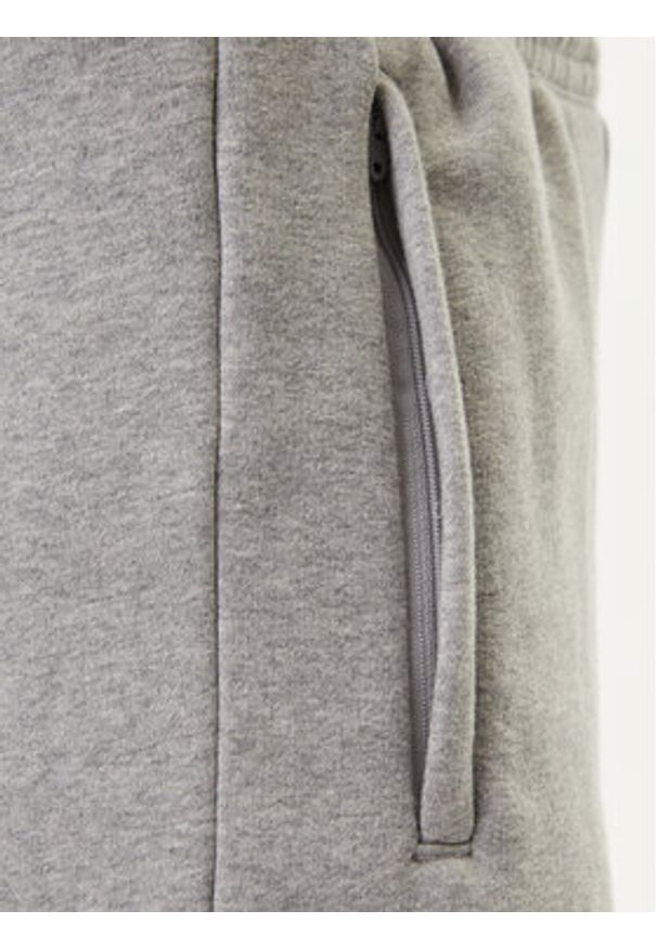 Adidas - adidas Szorty sportowe Trefoil Essentials JY6266 Szary Regular Fit. Kolor: szary. Materiał: syntetyk, bawełna. Styl: sportowy