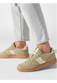 Saucony Sneakersy Jazz Court S70639 Zielony. Kolor: zielony. Materiał: materiał, mesh #6