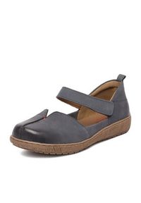 Go Soft Baleriny CEO-WI23-COMFORT-06 Niebieski. Kolor: niebieski. Materiał: skóra, nubuk #4