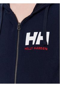 Helly Hansen Bluza Logo 33994 Granatowy Regular Fit. Kolor: niebieski. Materiał: bawełna #3