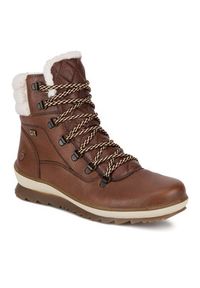Remonte Trzewiki R8485-24 Brązowy. Kolor: brązowy. Materiał: skóra #4