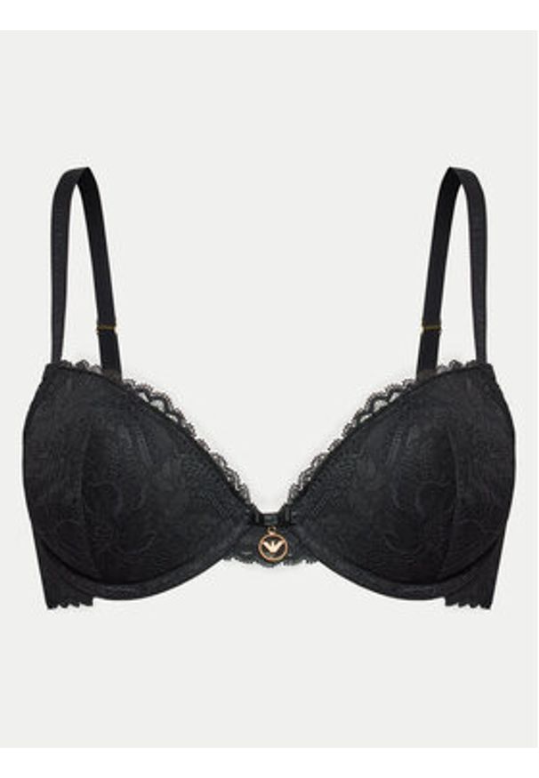 Emporio Armani Underwear Biustonosz push-up 167394 4R206 00020 Czarny. Kolor: czarny. Materiał: syntetyk. Rodzaj stanika: push-up