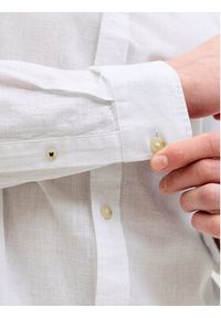 Jack & Jones Koszula Summer 12289174 Biały Regular Fit. Kolor: biały. Materiał: bawełna #5