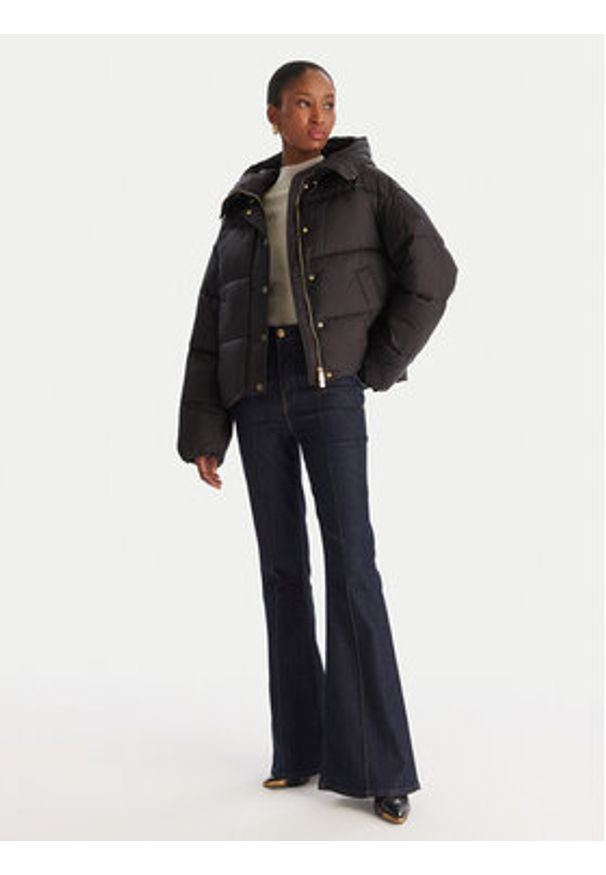 Pinko - PINKO Kurtka damska Imparso Imbottito 105656 A2TF Czarny Regular Fit. Kolor: czarny. Materiał: syntetyk