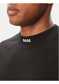 BOSS T-Shirt Tee Collar 50562120 Czarny Relaxed Fit. Kolor: czarny. Materiał: bawełna #5