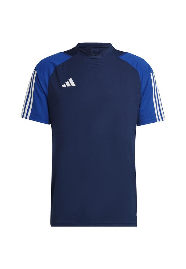 Koszulka piłkarska męska Adidas Tiro 23 Competition Jersey. Kolor: niebieski. Materiał: jersey. Sport: piłka nożna