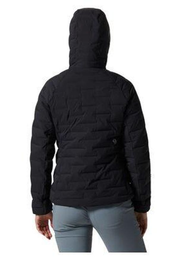 MOUNTAIN HARDWEAR - Kurtka puchowa damska Mountain Hardwear Stretchdown Hoody. Kolor: czarny. Materiał: puch