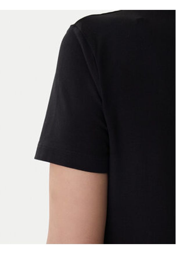 Guess T-Shirt V3BI11 J1314 Czarny Regular Fit. Kolor: czarny. Materiał: bawełna