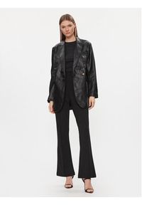 JJXX Marynarka Mary 12227940 Czarny Regular Fit. Kolor: czarny. Materiał: skóra #6