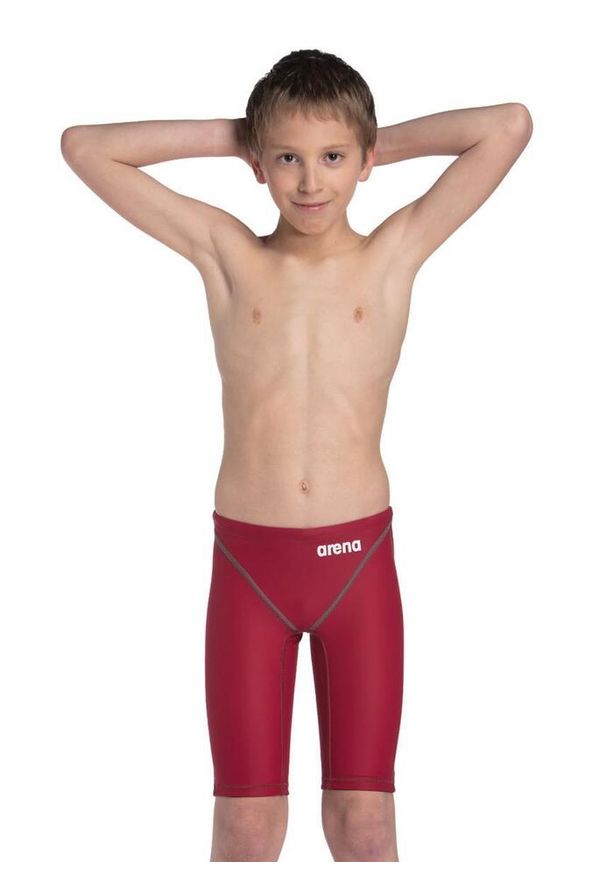 Strój Startowy Arena Powerskin St Next Jammer Junior. Kolor: czerwony. Materiał: tkanina