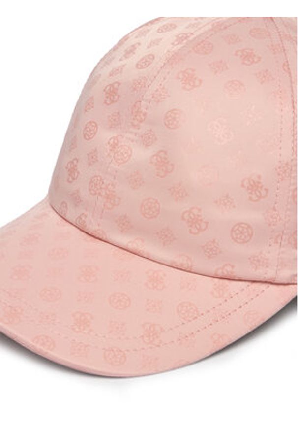 Guess Czapka z daszkiem AW5513 POL01 Różowy jasny. Kolor: różowy. Materiał: poliester